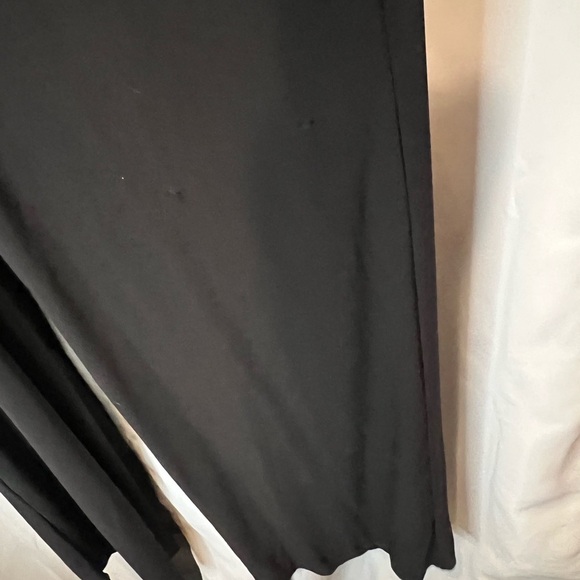 Onyx Silver Gray Sheath Jumpsuit with Flutter Sleeves - Picture 5 of 9